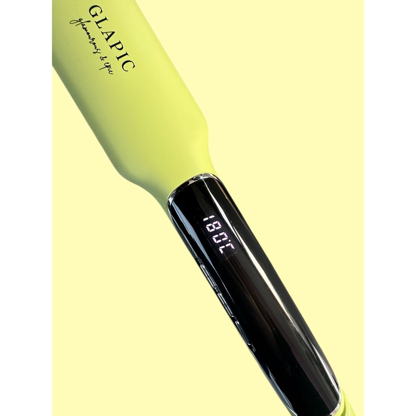 Plancha de Pelo Lemon Yellow Large Glapic