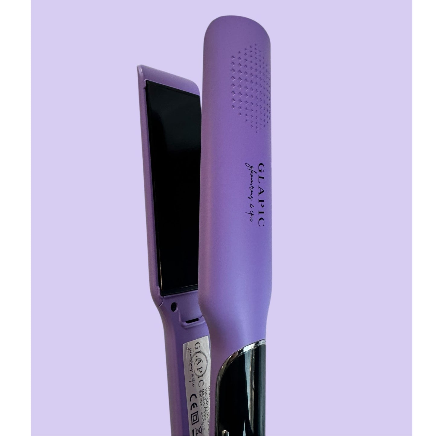 Plancha de Pelo Lavander Violet Large Glapic